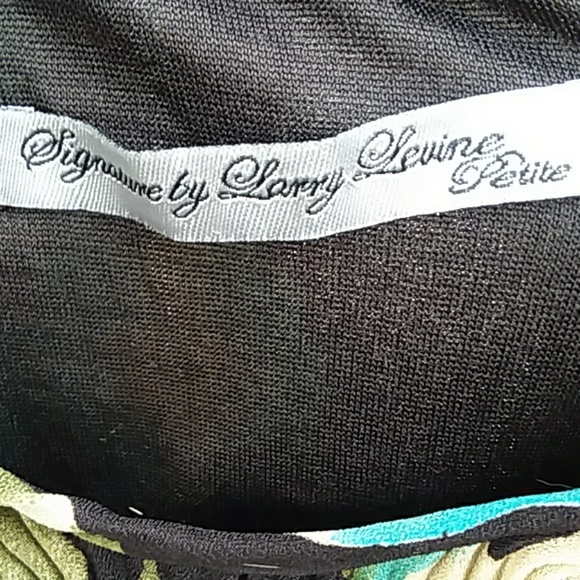 SIGNATURE BY LARRY LEVINE PETITE SMALL TOP - Picture 2 of 6